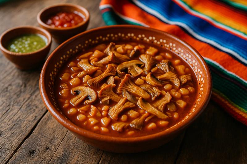 Menudo Vegano de Setas