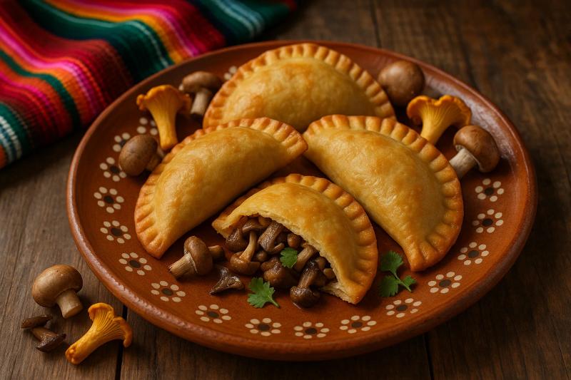 Empanadas de Hongos Silvestres