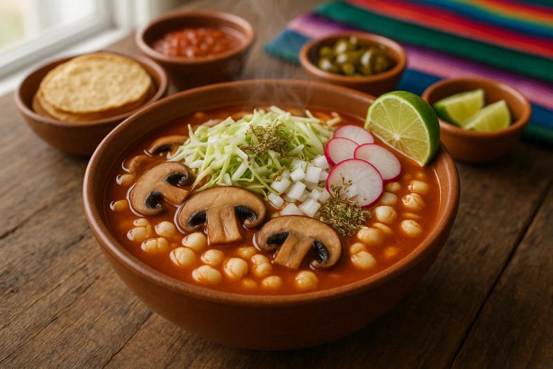 Pozole de Champinones