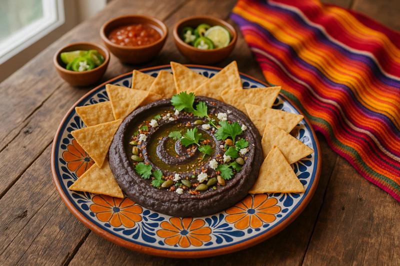 Hummus de Frijol Negro