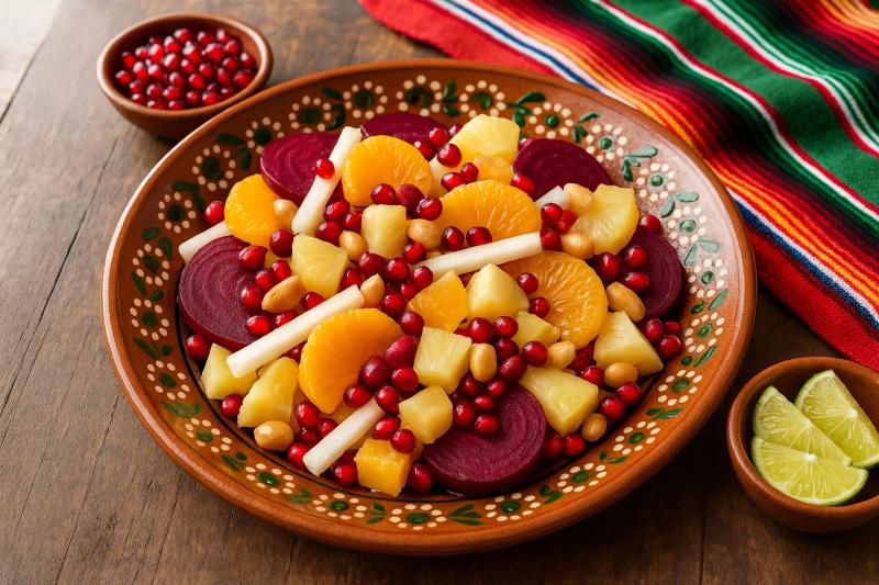 Ensalada de Nochebuena con Betabel