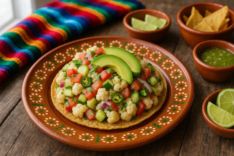 Ceviche Vegano de Coliflor